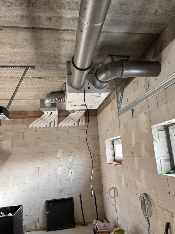 Ventilācijas sistēma Jaunmārupē.